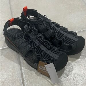 Eddie Bauer Black Outdoor Sandals